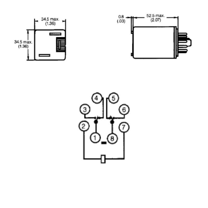 RELAY AC 24V 6195